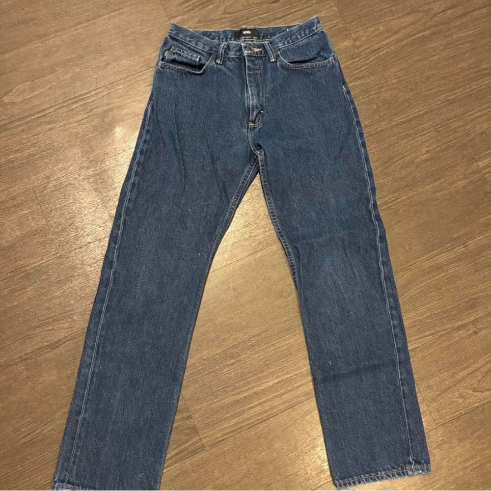 Vans Men's Straight Blue Jeans